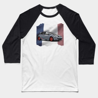 Renault Megane R26 France Print Baseball T-Shirt